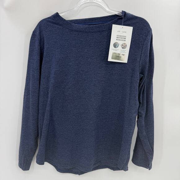 Mai Tops - New MAI Surgery Recovery Chemo Port Access Shirt L Snap Closure Long Sleeve